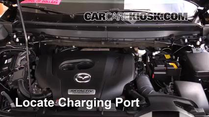 2016 Mazda CX-9 Sport 2.5L 4 Cyl. Turbo Aire Acondicionado Agregar Freón